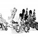Karikatur Motor Gede vs Motor Cilik karya Daan Yahya
