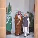 Arab Saudi Deportasi Warga India karena Unjuk Rasa Anti-Modi. Putra Mahkota Saudi Mohammed bin Salman bersama Perdana Menteri India Narendra Modi di New Delhi, India, Rabu (20/2).Foto: AP Photo/Manish Swarup