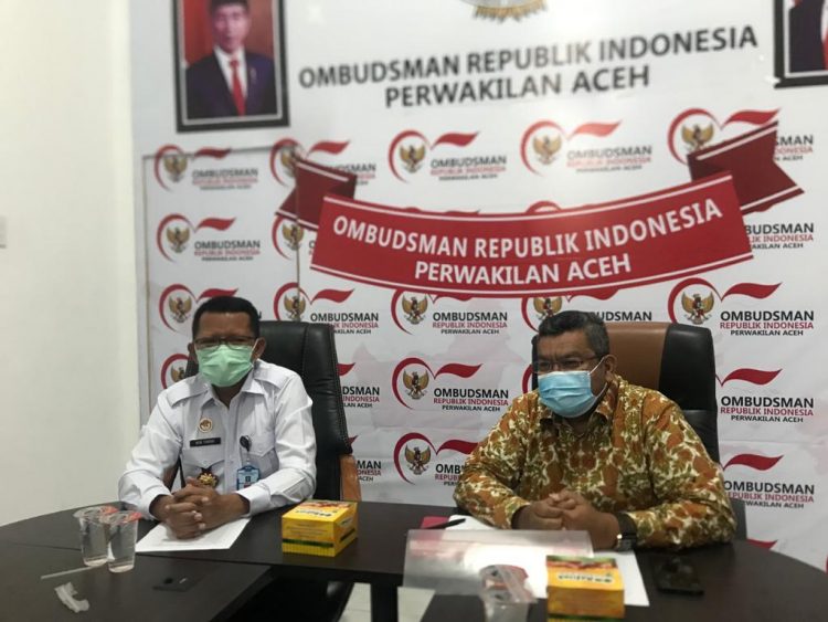 Setelah Sertijab, Kanwilkumham Aceh Langsung Sambangi Ombudsman. foto ombudsman aceh