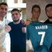 Khabib Nurmagomedov bersama Cristiano Ronaldo.   foto : indozone.id