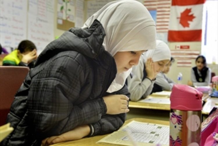 Siswa Muslim di KanadaFoto: thespecs