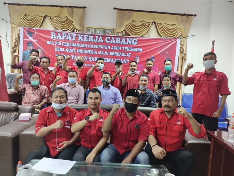 PDIP Aceh Sukses Laksanakan Rakercab Seluruh Kabupaten/Kota se Aceh