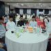 Plh. Sekda Aceh, Azwardi, AP, M.Si, saat menghadiri acara Silaturahmi dan Buka Puasa Bersama Alumni Pamong Praja, di Aula Pustaka Wilayah, Banda Aceh, Sabtu (16/3/2024).